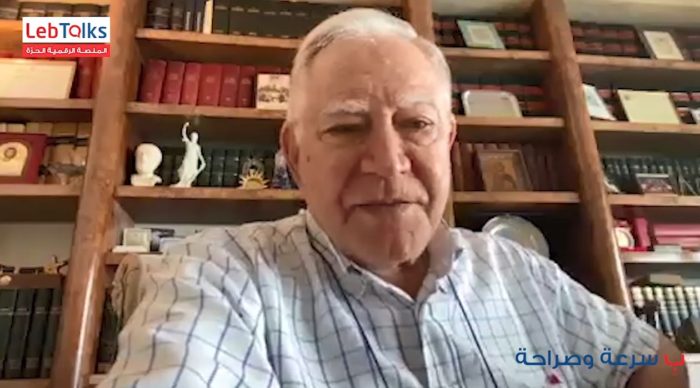 ب سرعة وصراحة مع الوزير السابق ابراهيم نجار