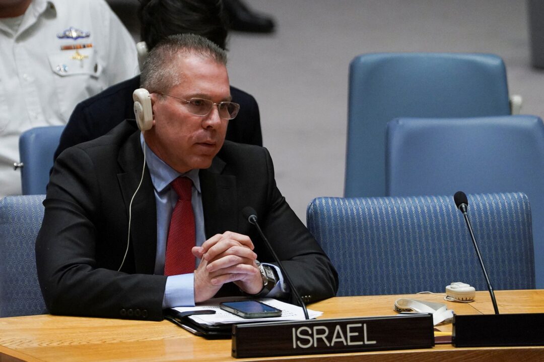 بِ الاخبار اسرائيل تستدعي سفيرها لدى الأمم المتحدة للتشاور 