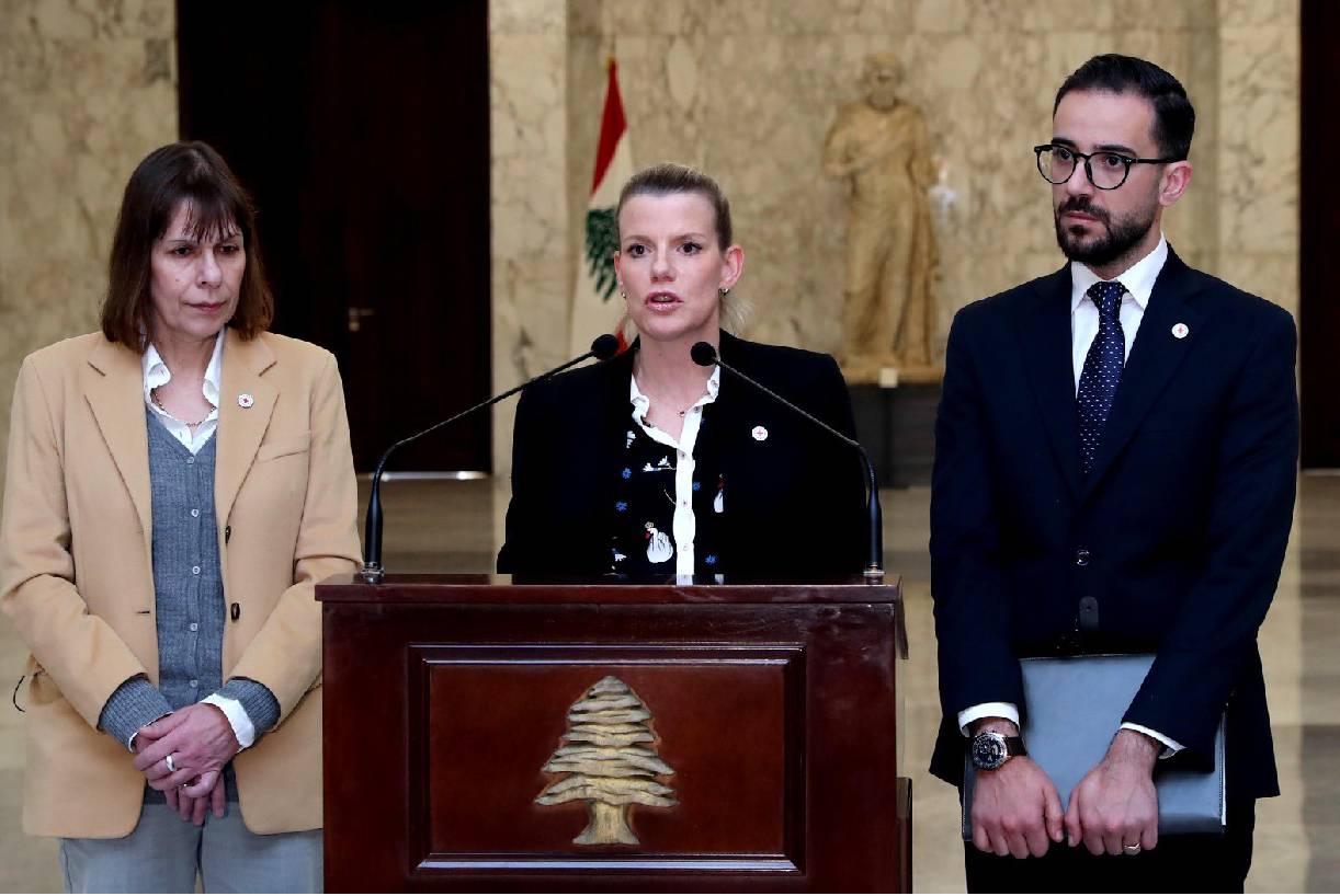 بِ المحليات - رئيسة بعثة الصليب الأحمر من بعبدا: لبنان يواجه تحديات ...