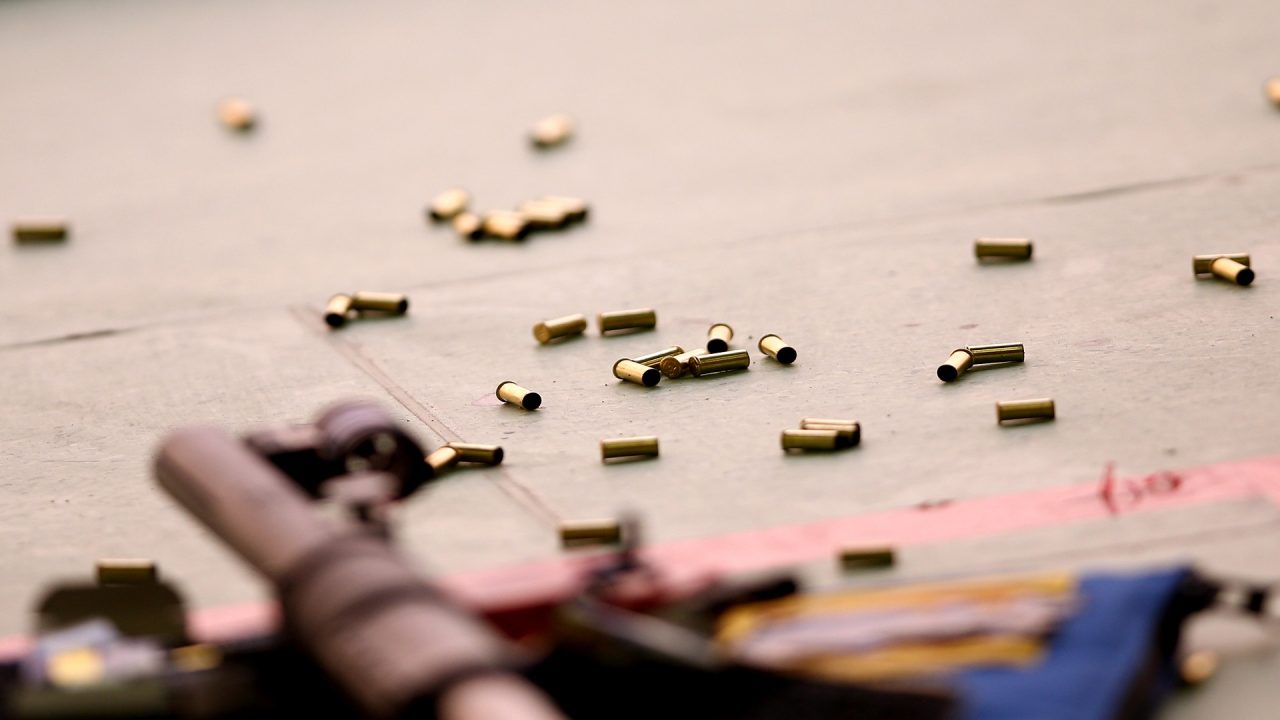 Shooting Day 6: Baku 2015 – 1st European Games XXX of ZZZ competes in the (discipline & session name) during day six of the Baku 2015 European Games at the Baku Shooting Centre on June 18, 2015 in Baku, Azerbaijan.