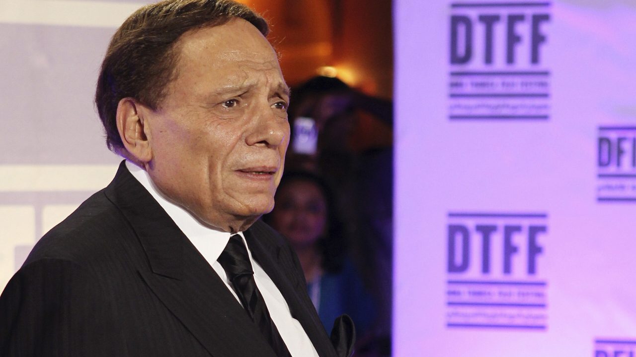 Actor Adel Imam attends the Awards Show and Closing Night Red Carpet and Screening of 'The First Grader' during the 2010 Doha Tribeca Film Festival in Doha October 30, 2010. REUTERS/Mohammed Dabbous (QATAR - Tags: ENTERTAINMENT)