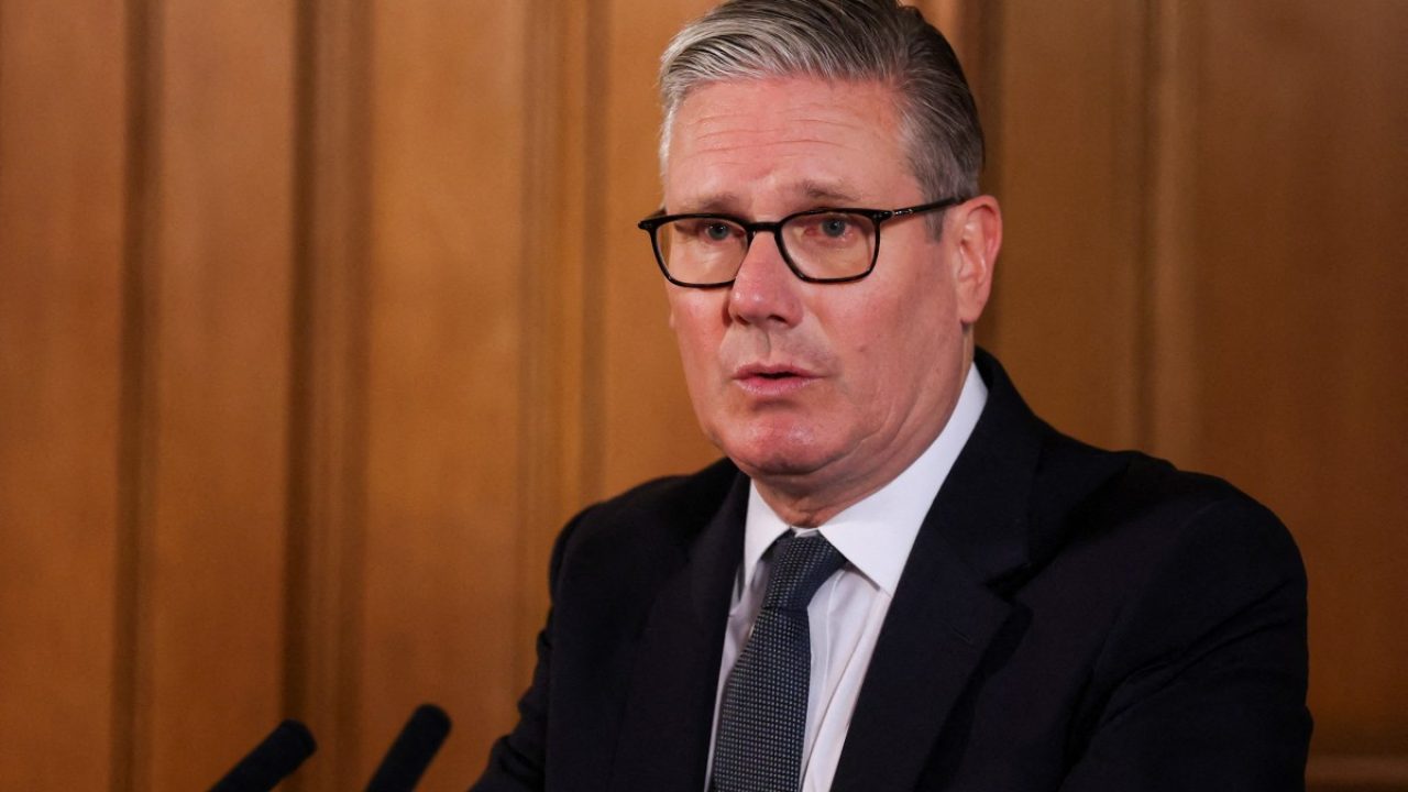 Britain's Prime Minister Keir Starmer attends a meeting with leaders from across society at Downing Street in central London on May 5, 2026, to call for action on antisemitism following a recent surge in incidents in Jewish communities around the country. (Photo by Hannah McKay / POOL / AFP)