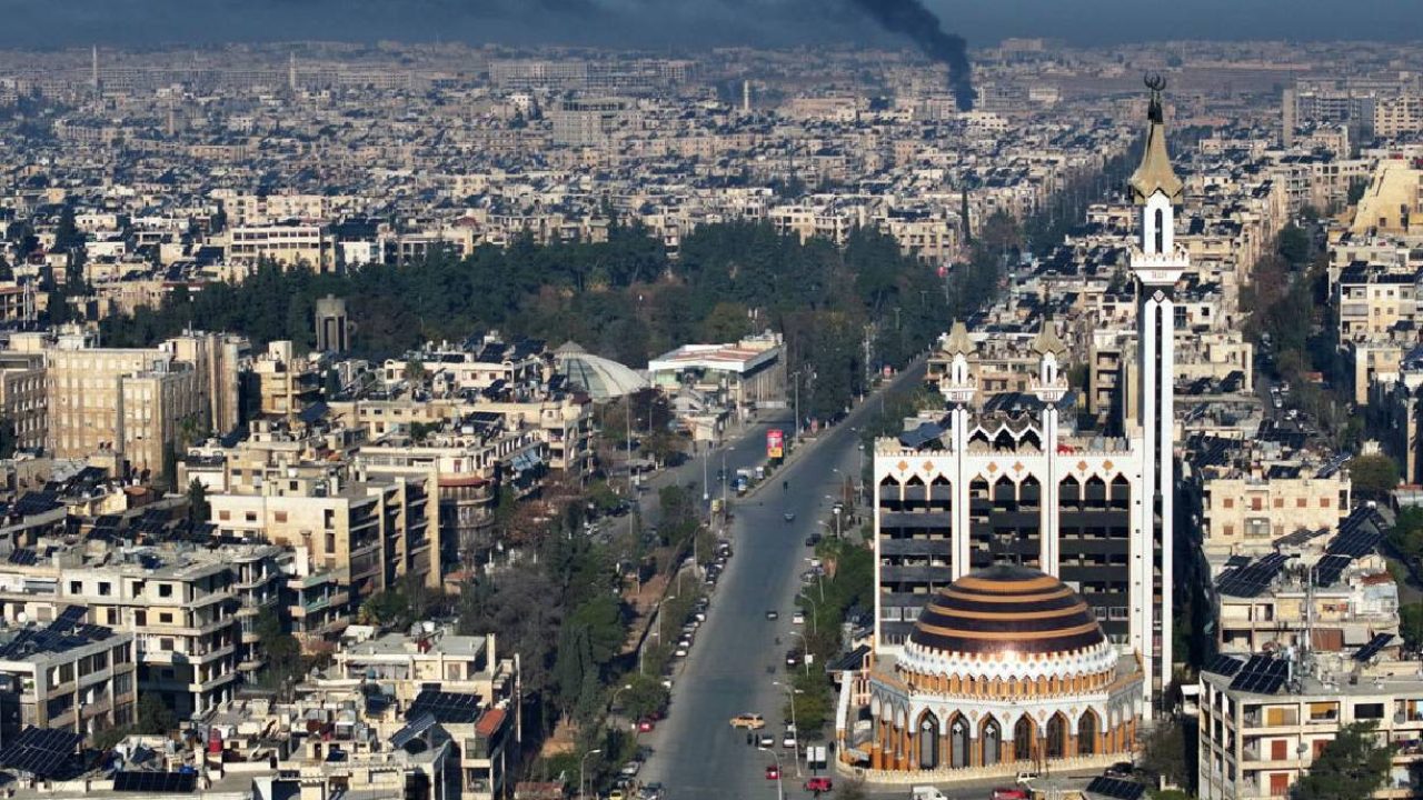 Aleppo fire
