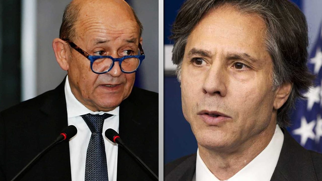 Antony-Blinken-Jean-Yves-Le-Drian