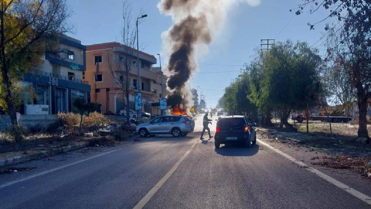 Bent jbeil car strike