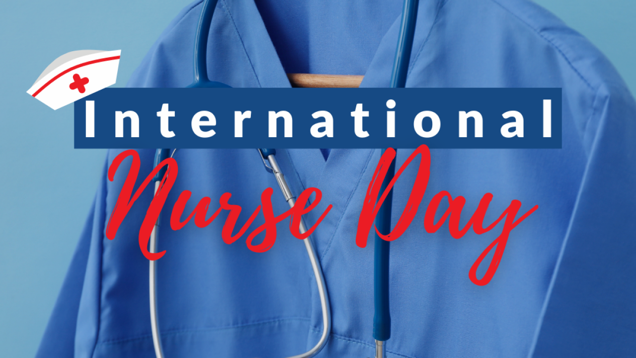 Blue Simple International Nurse Day Instagram Post Blue Simple International Nurse Day Instagram Post