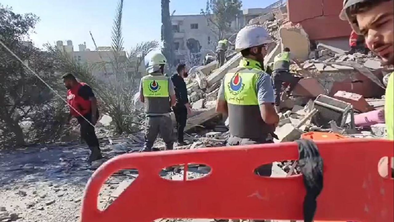 Borj chemaly house destroyed