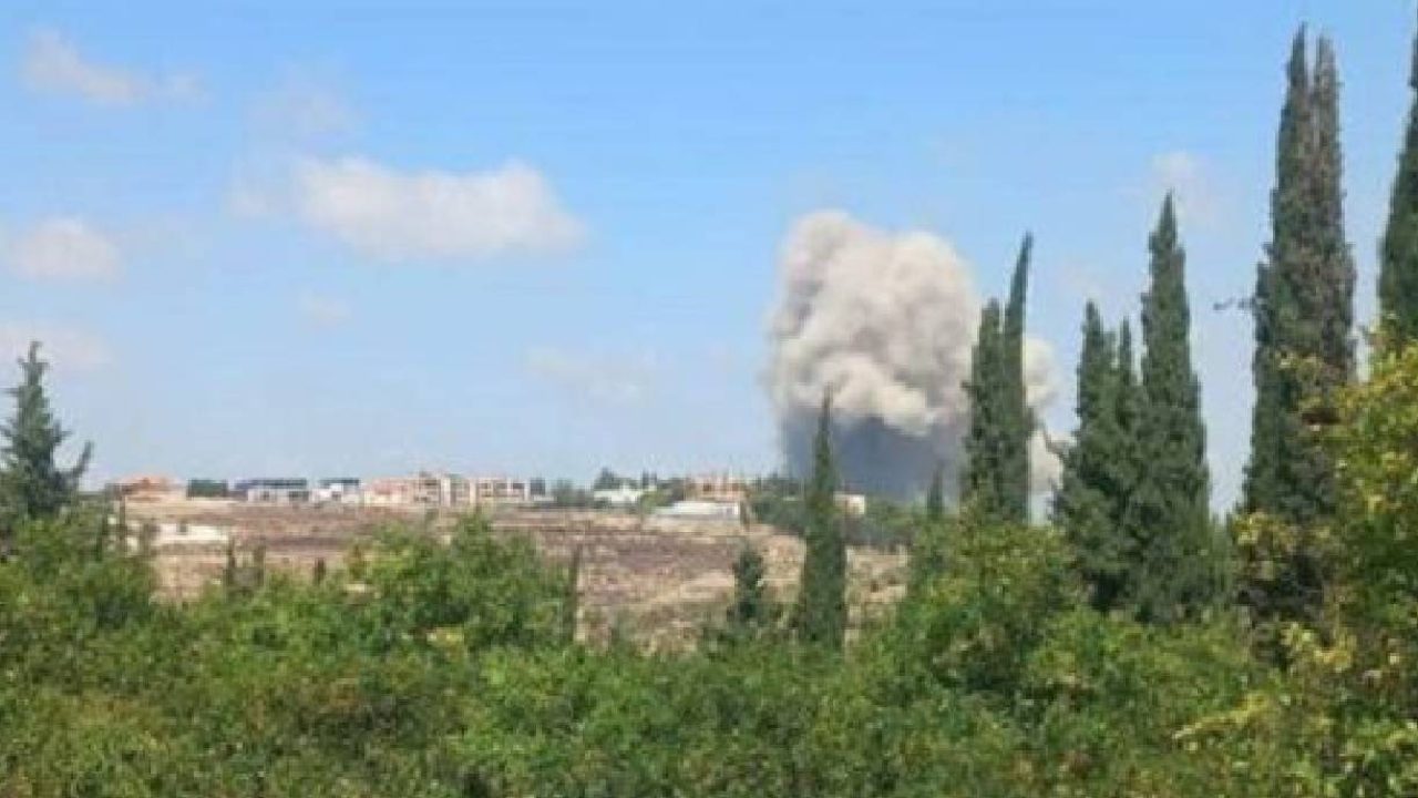 Deir qanoun strike