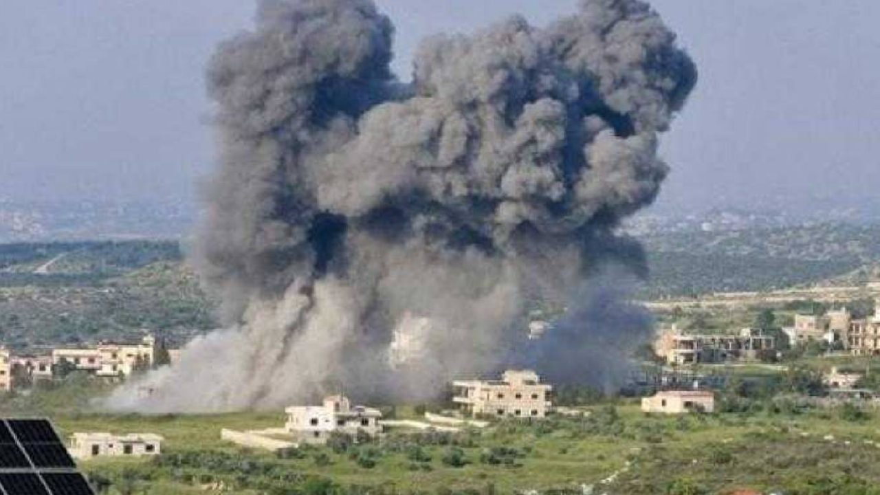 Huge strike on south Lebanon