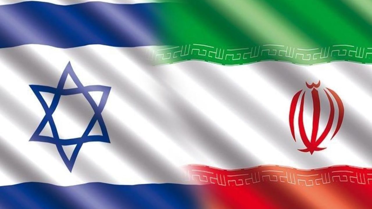 Israel and Iran Flag