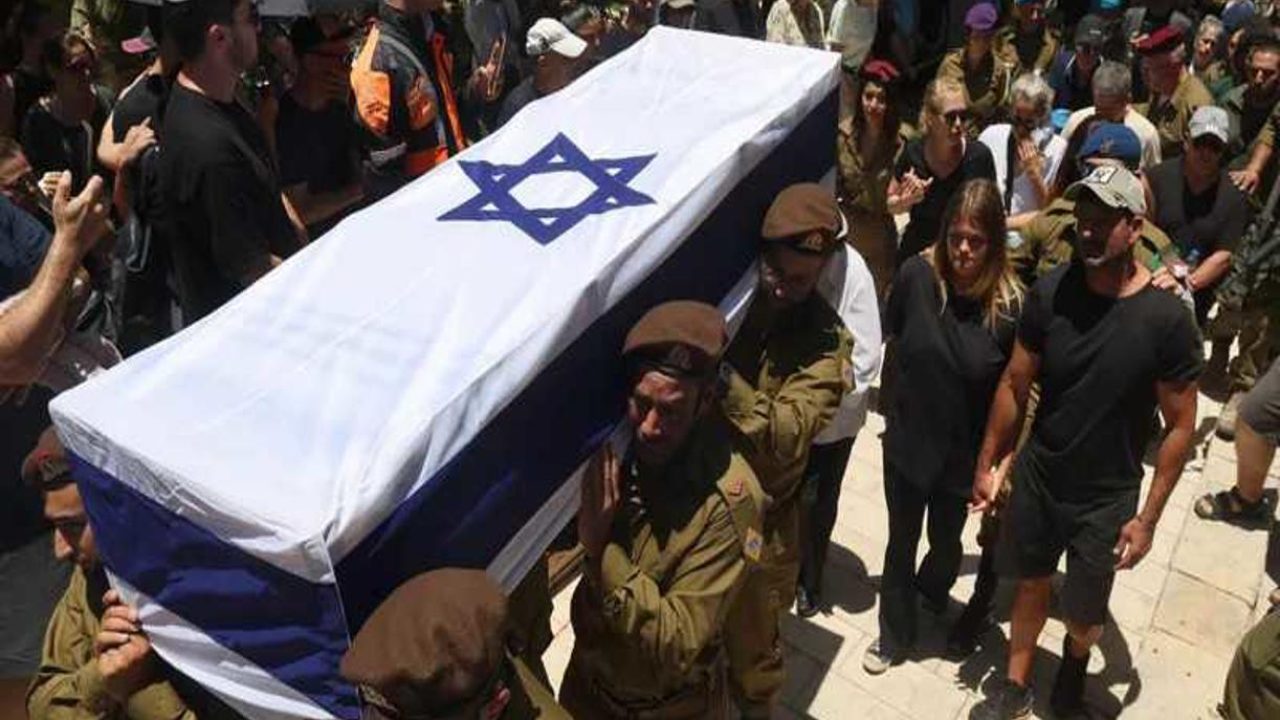 Israeli coffin
