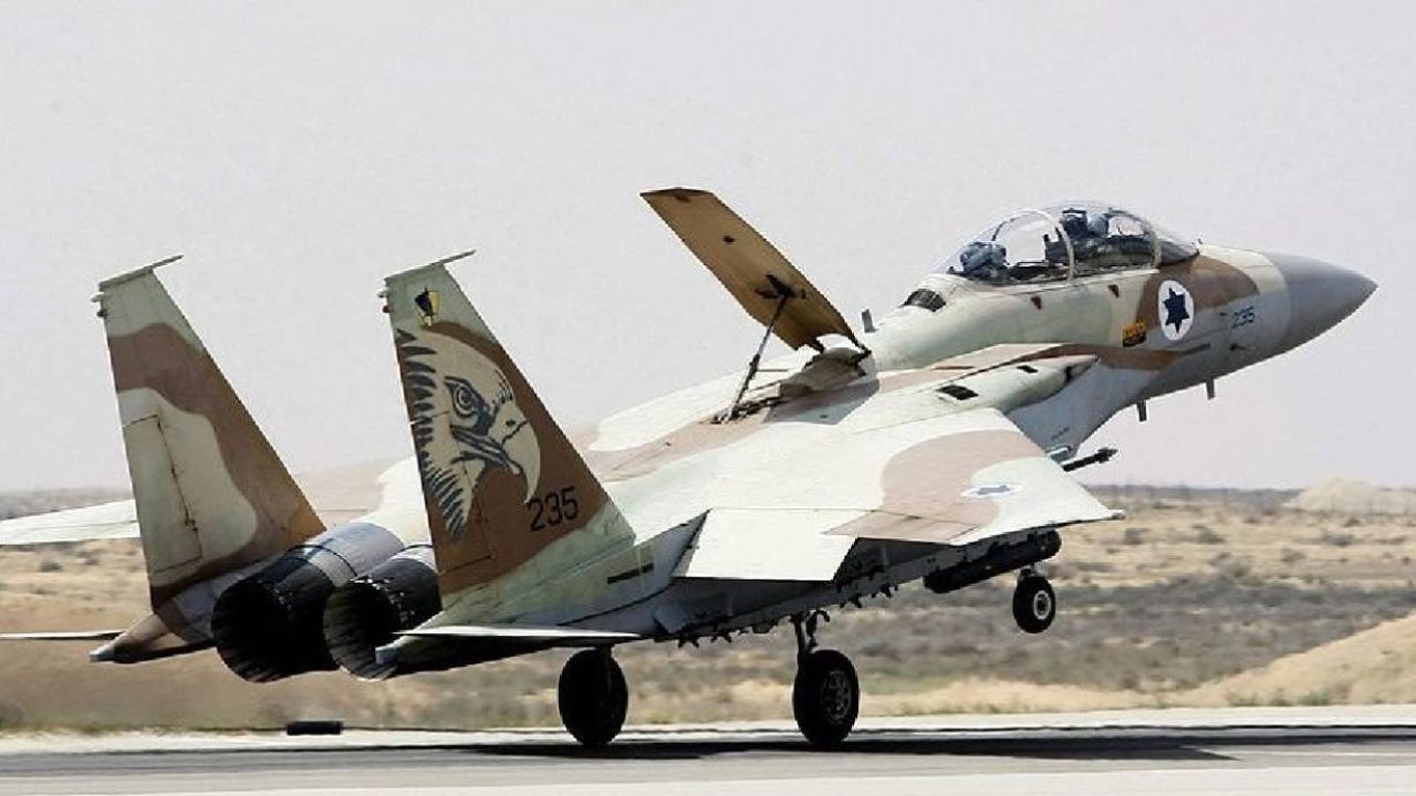 Israeli fighter air plane