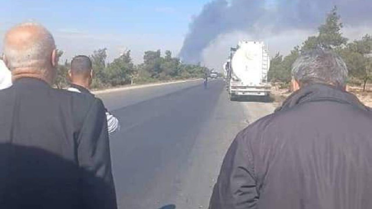 Israeli strike on homs syria