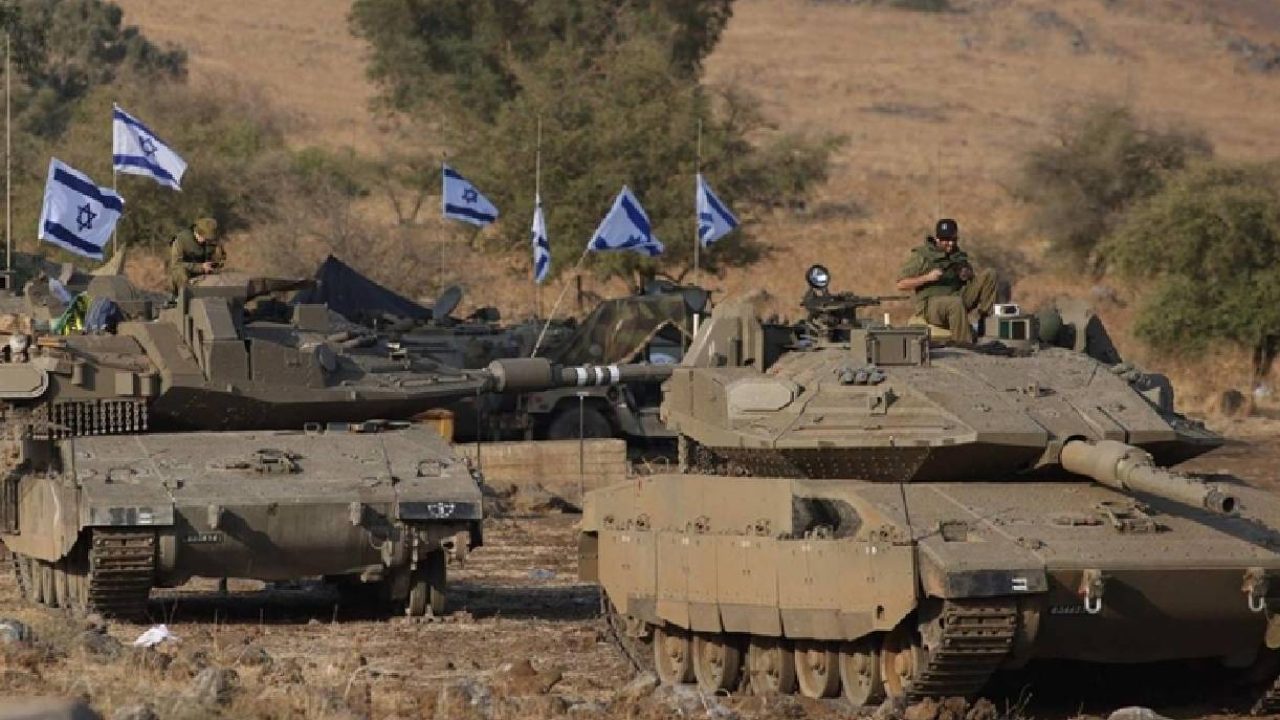 Israeli tanks