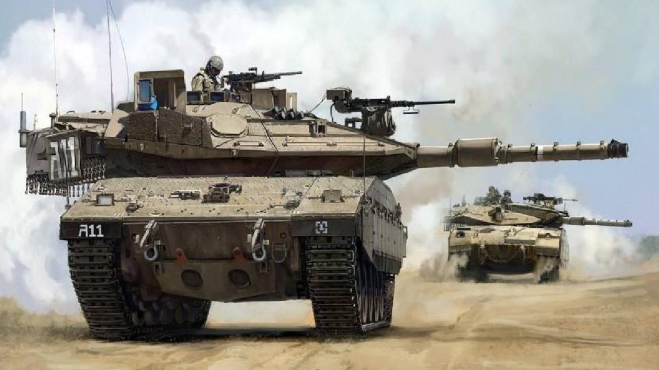 Israeli tanks