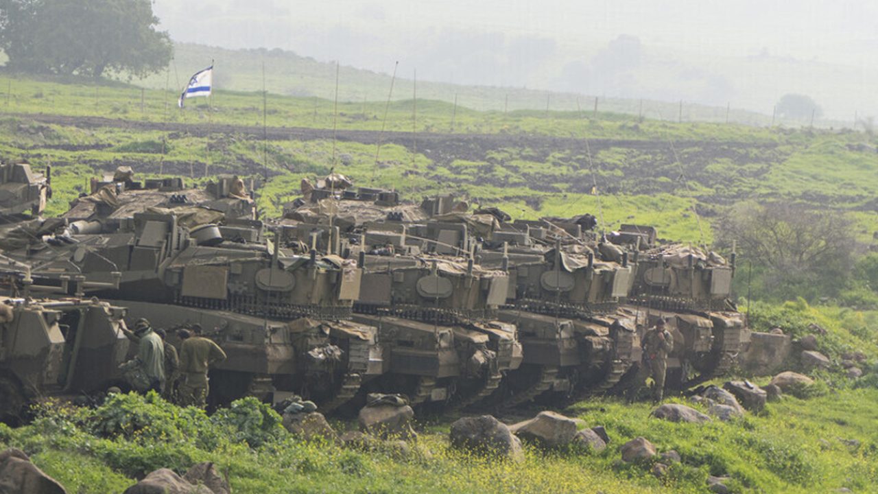Israeli-tanks