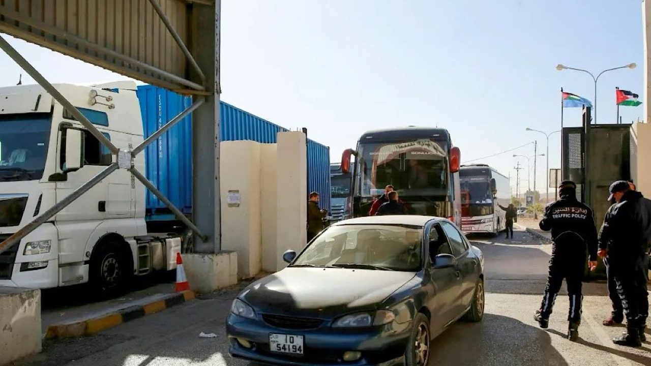 JORDAN SYRIA BORDER