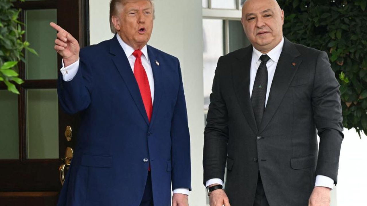 Joseph-Aoun-and-Donald-Trump
