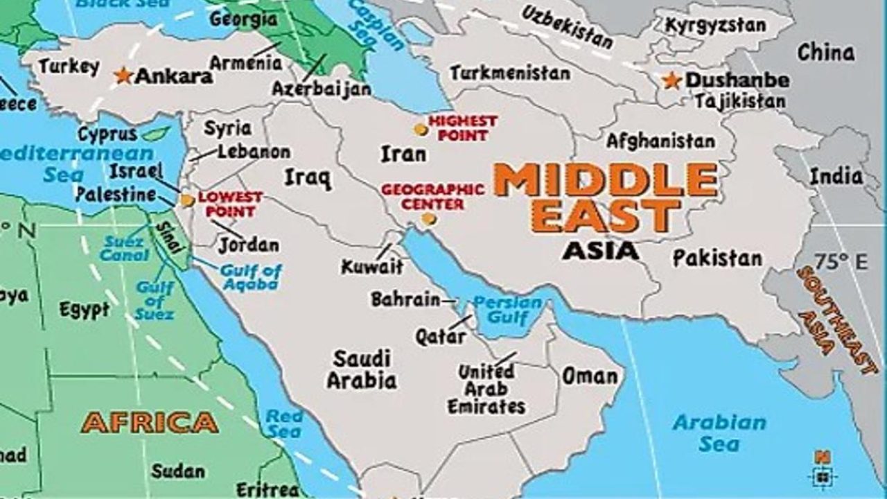 Middle East Map