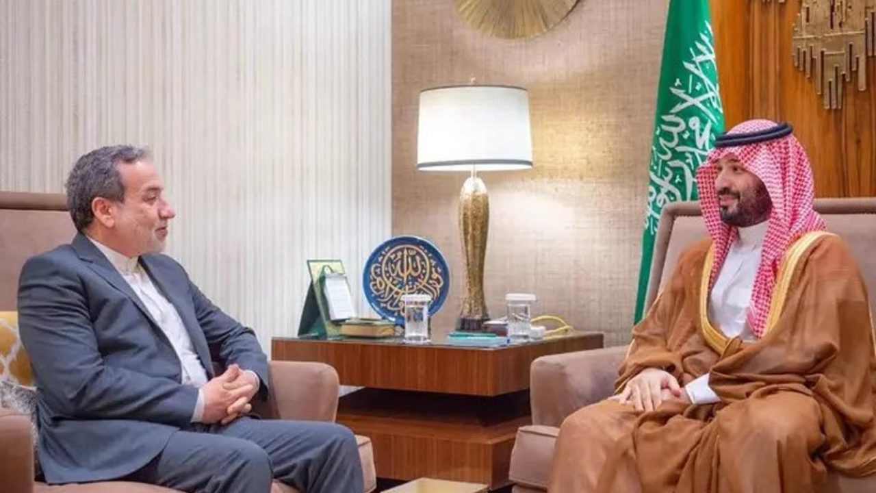Mohammed Ben Salman and Abbas Arakji