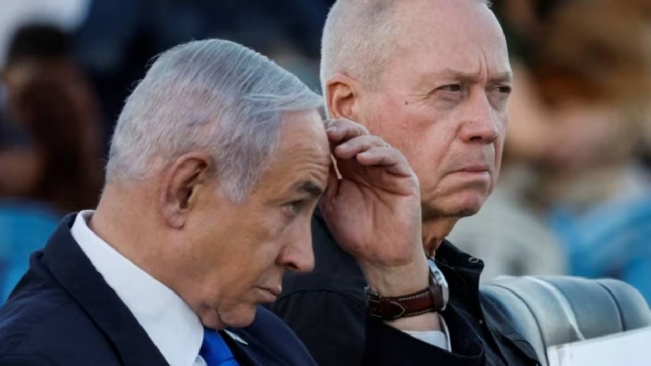 Netanyahu and gallant disturbed