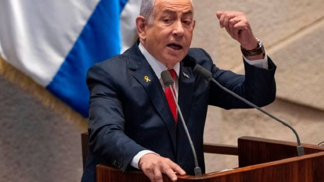 Netanyahu side eye