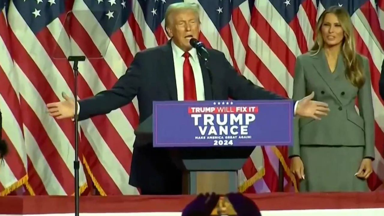 Trump victory speech