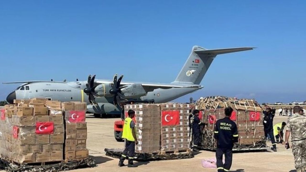 Turkish help for lebanon