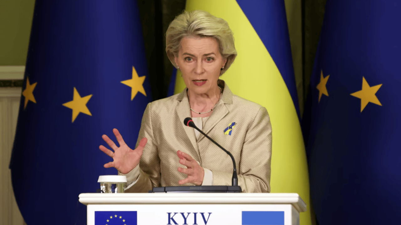 Von der leyen in ukraine