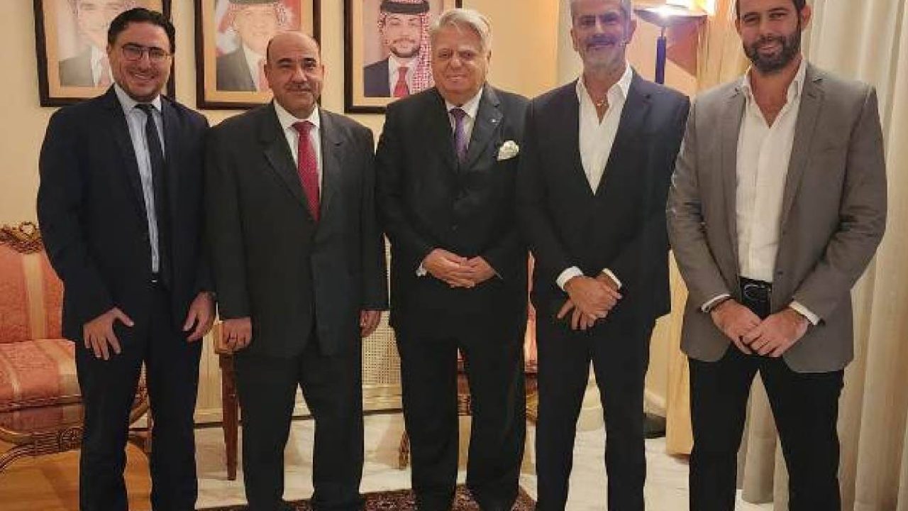 Zmokhol and jordanian ambassador
