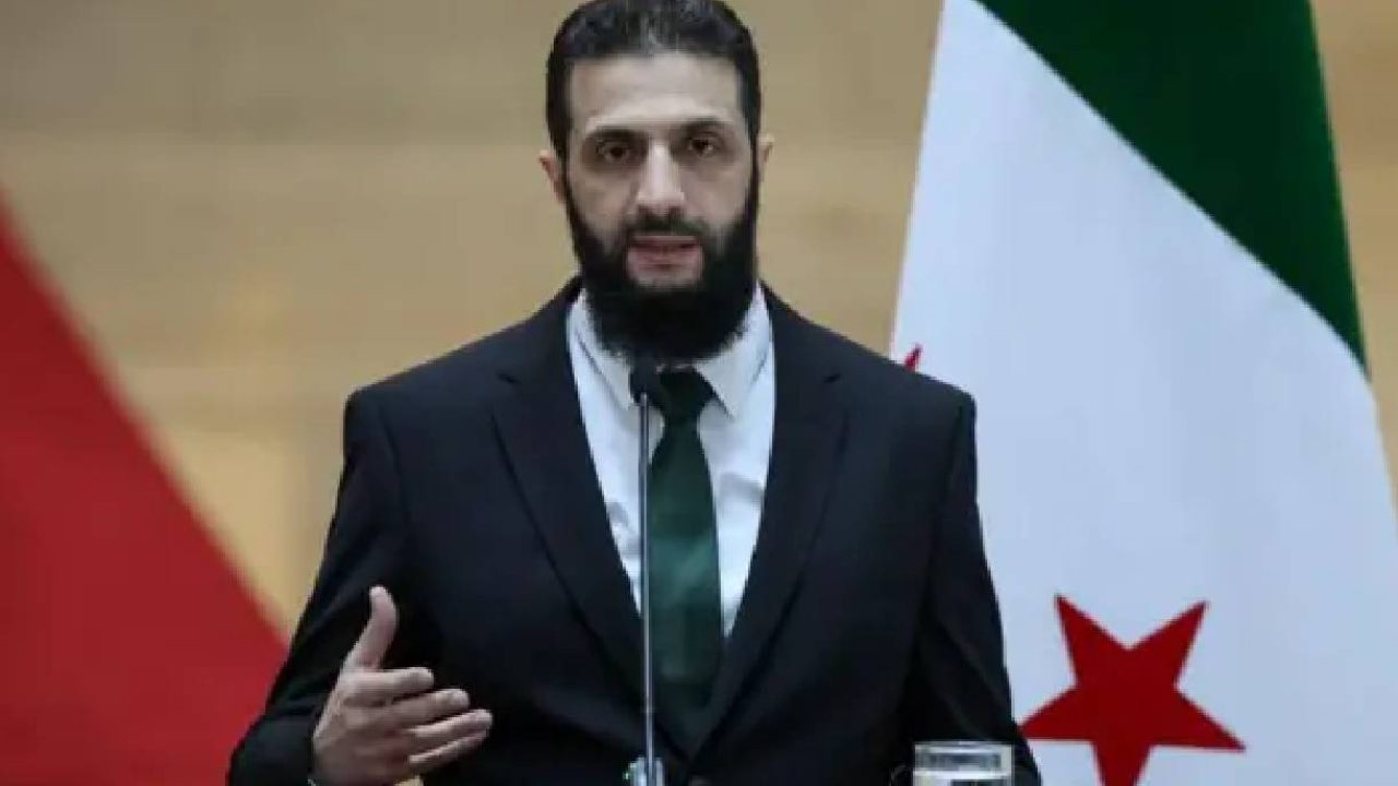 ahmad charaa syrian flag