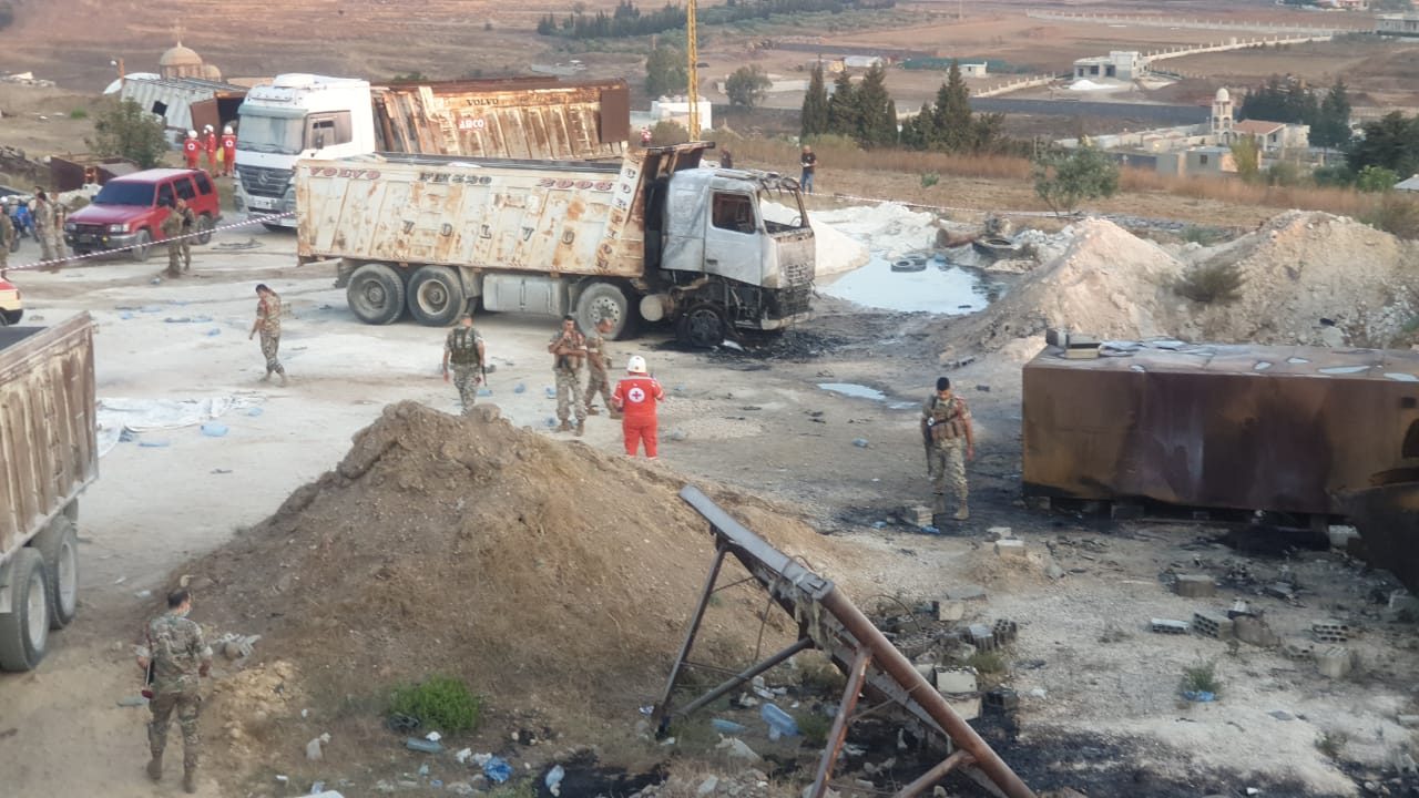 akkar-explosion-4 التليل: محطة لتهريب المحروقات الى سوريا