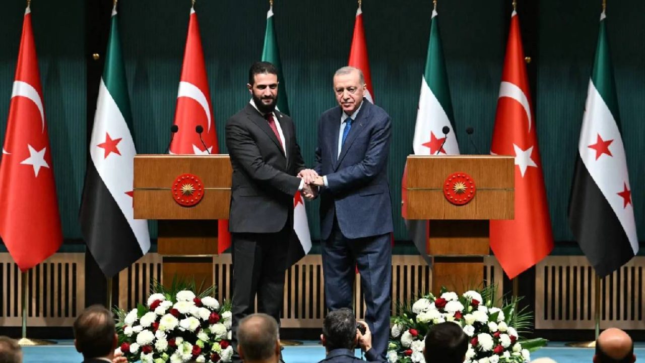 ankara - press conf - charee erdogan