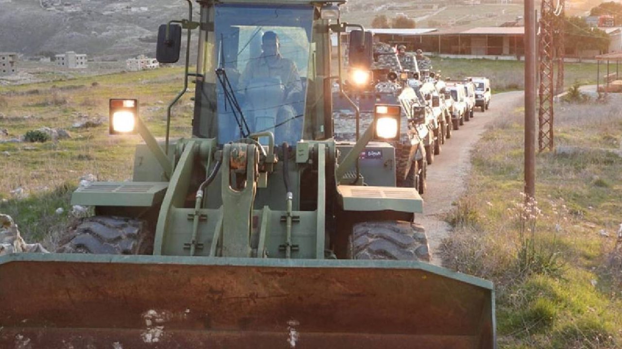 army convoy south