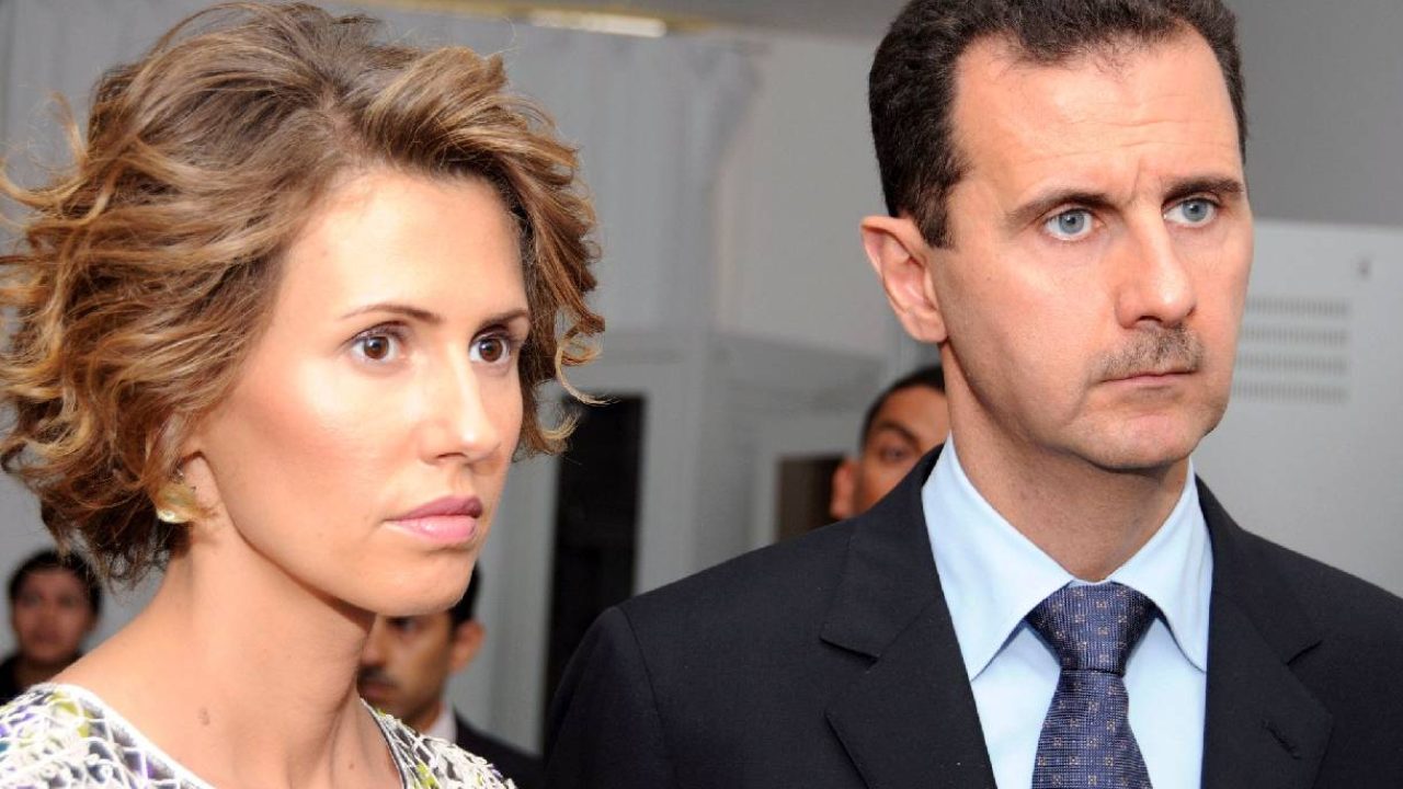 asma assad with bachar