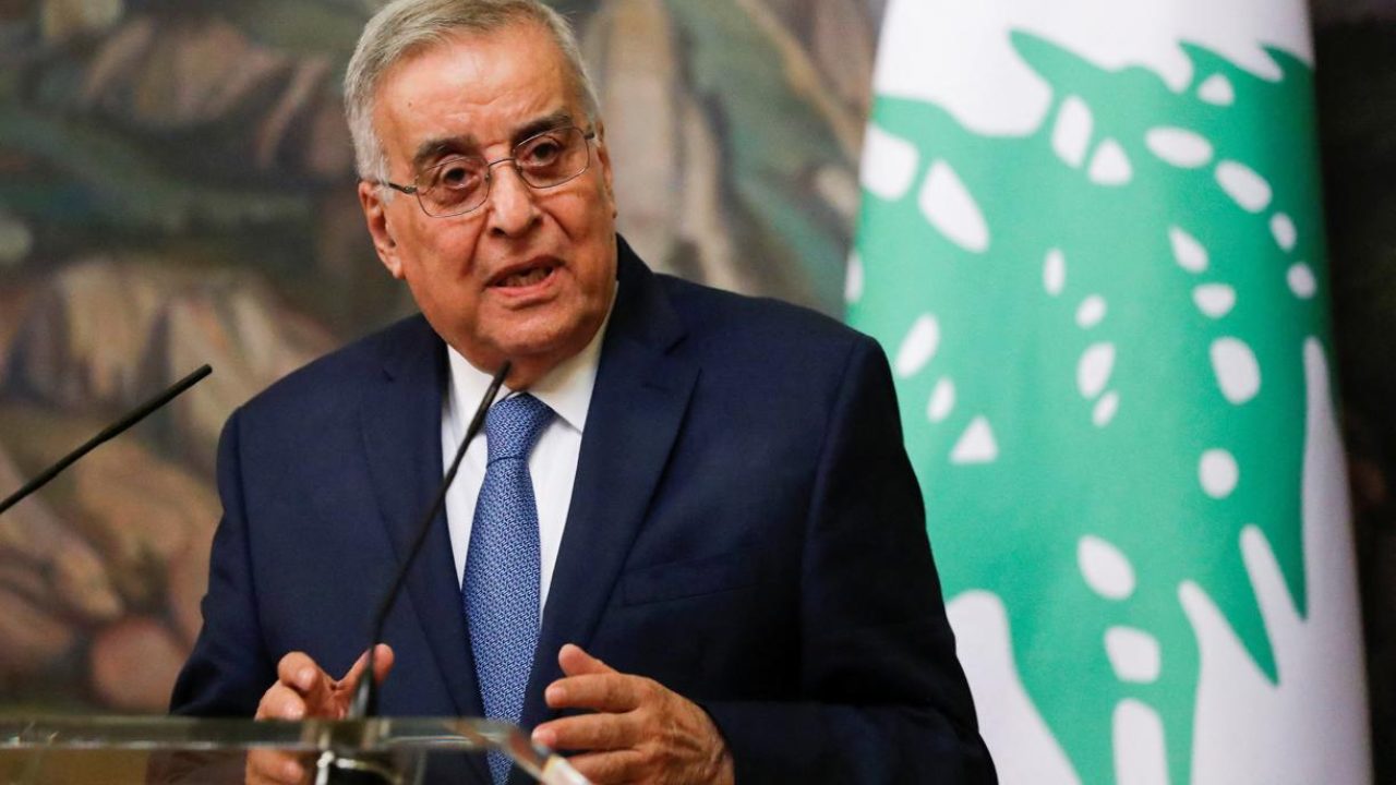 وزير الخارجية اللبناني عبد الله بو حبيب يتحدث في موسكو يوم 22 نوفمبر تشرين الثاني 2021. صورة من ممثل لوكالات الأنباء.