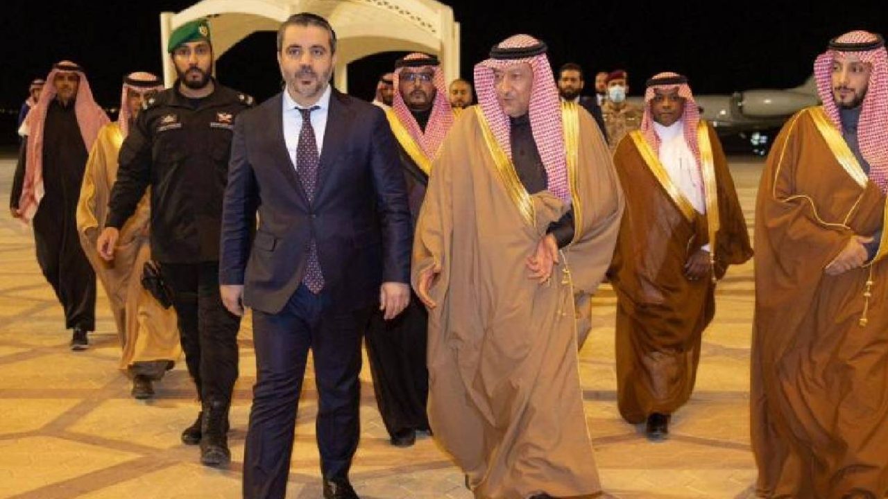 chibani with saudi ministers