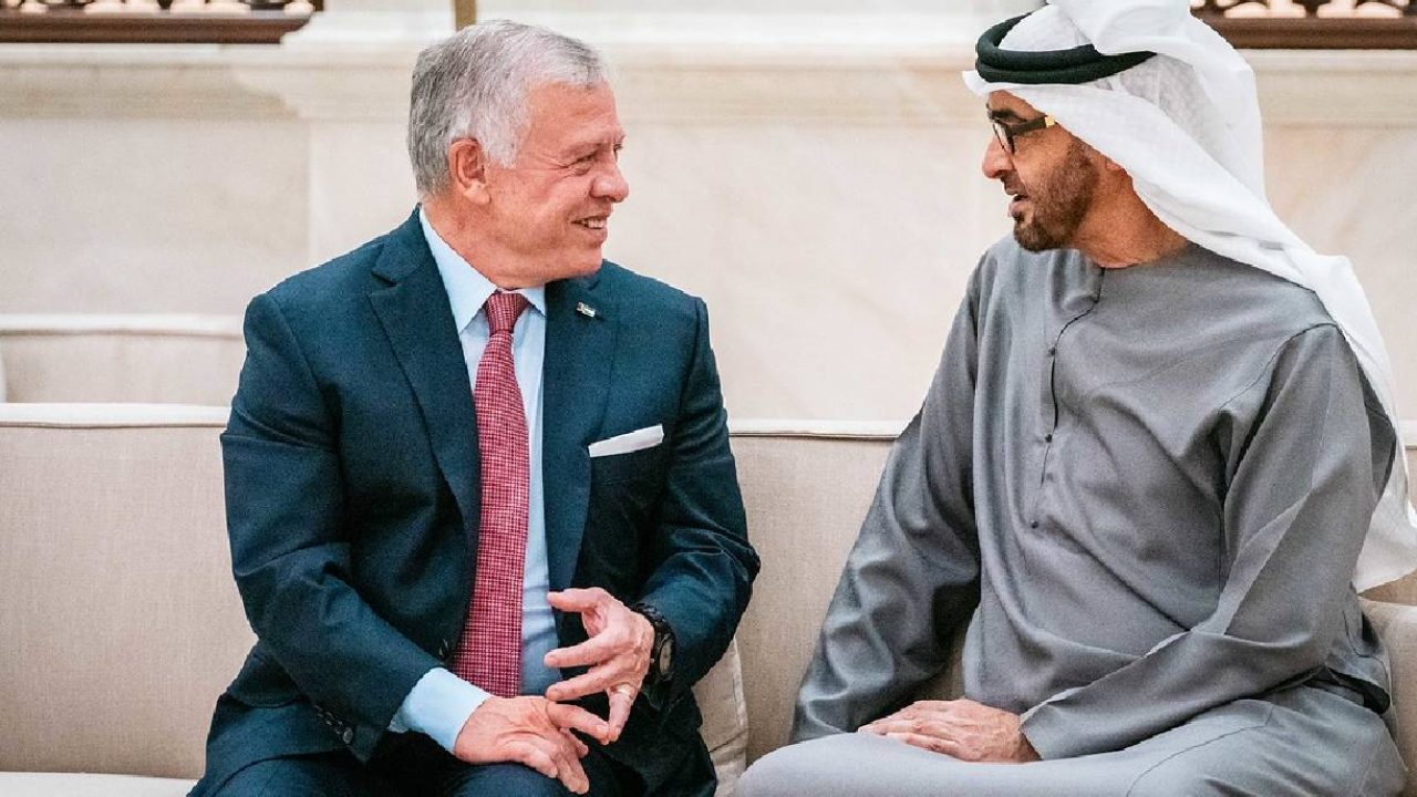 emirati president and jordanian king