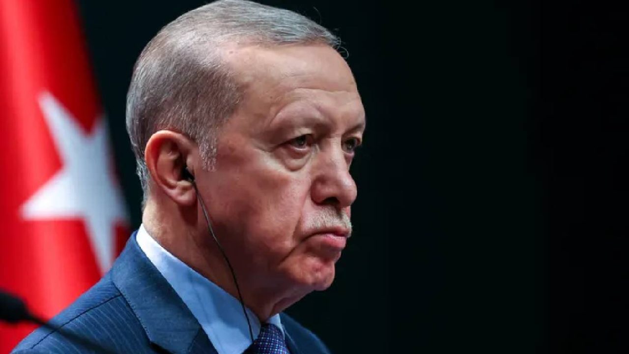 erdogan with turkish flag