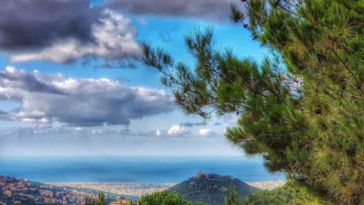 few clouds over lebanon