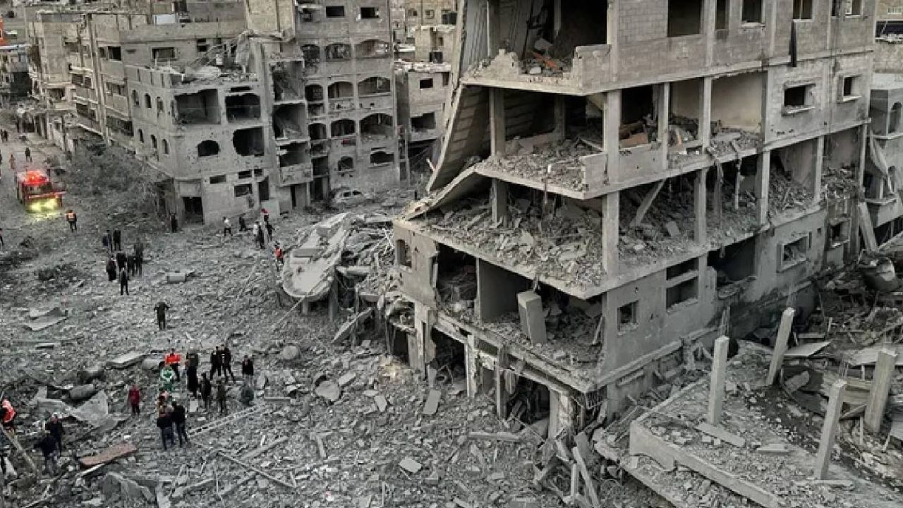 gaza destruction