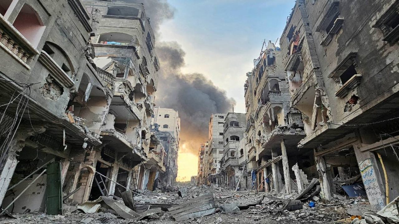 gaza huge destruction