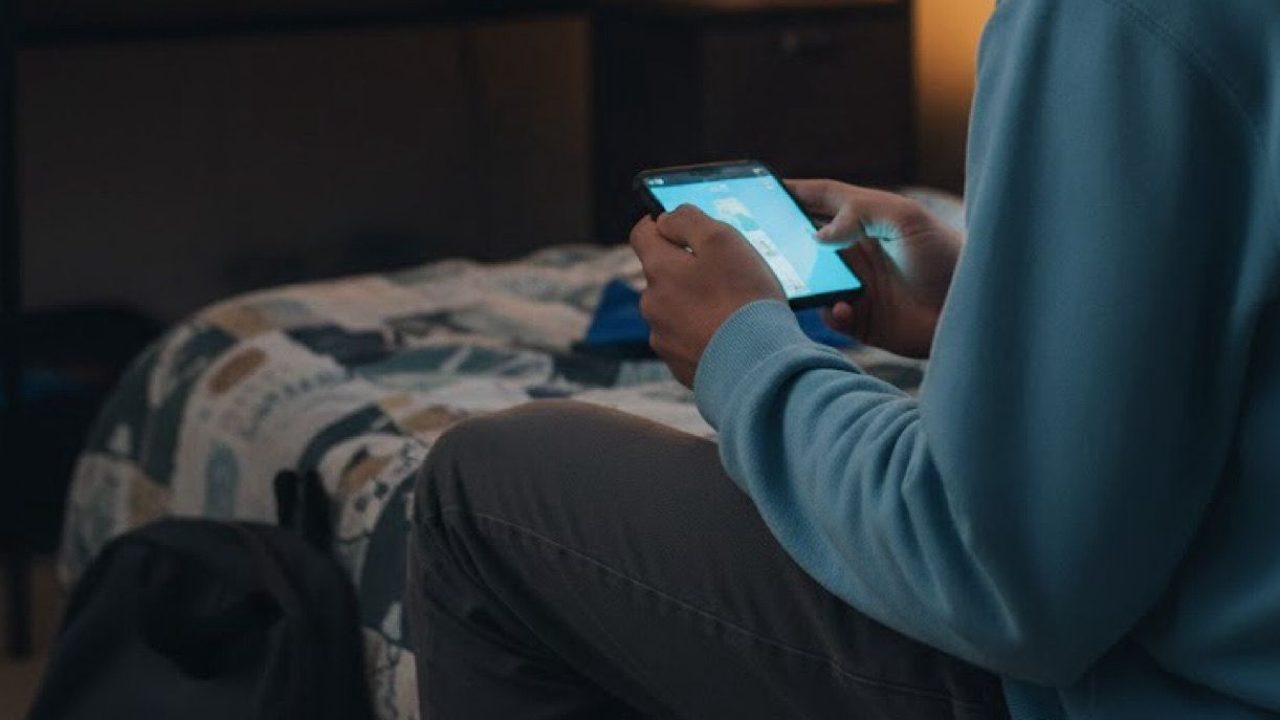 guy with a phone