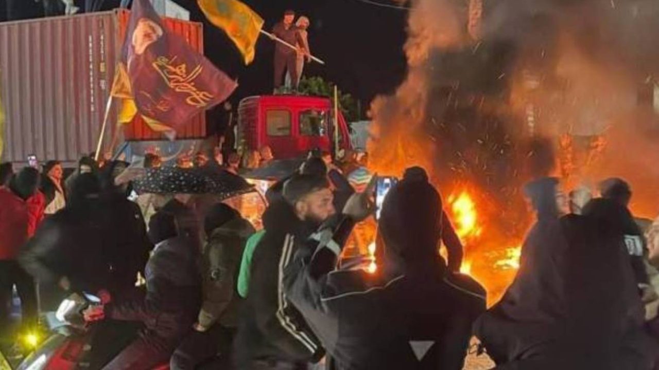 hezb protest