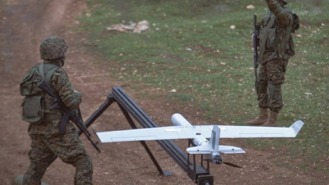 hezb soldiers with drone (1)
