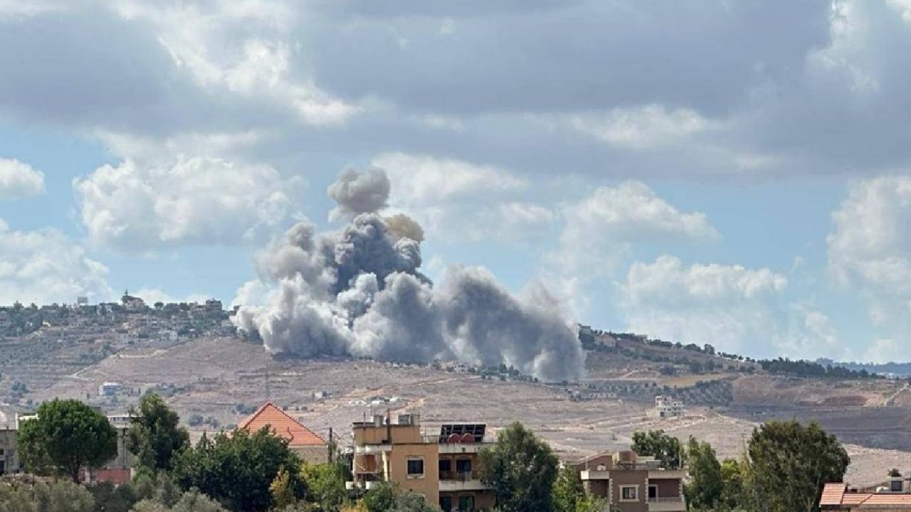 huge explosion south