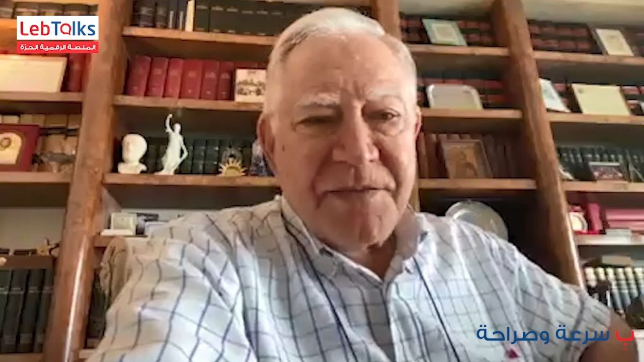 ibrahim ب سرعة وصراحة مع الوزير السابق ابراهيم نجار