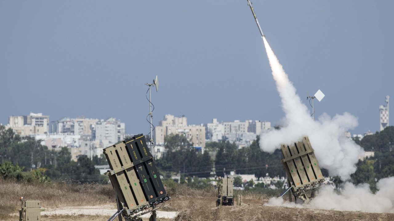 iron dome rockets launched