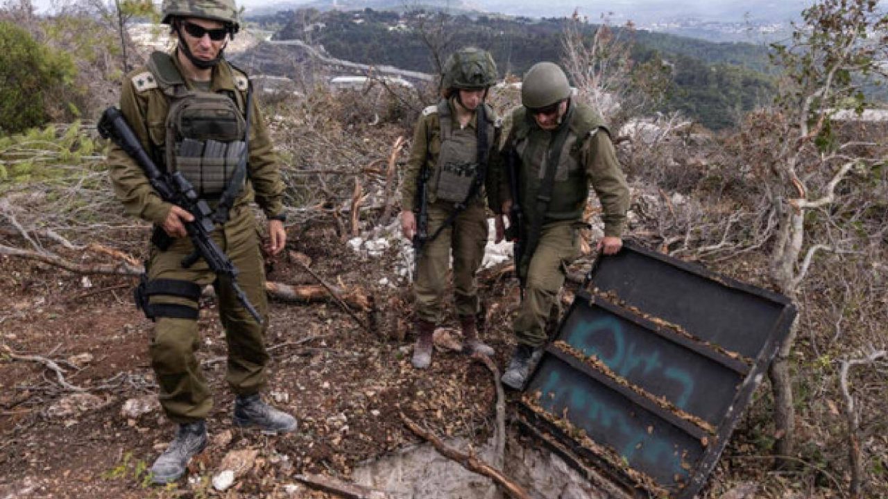 israeli army finds tunnel