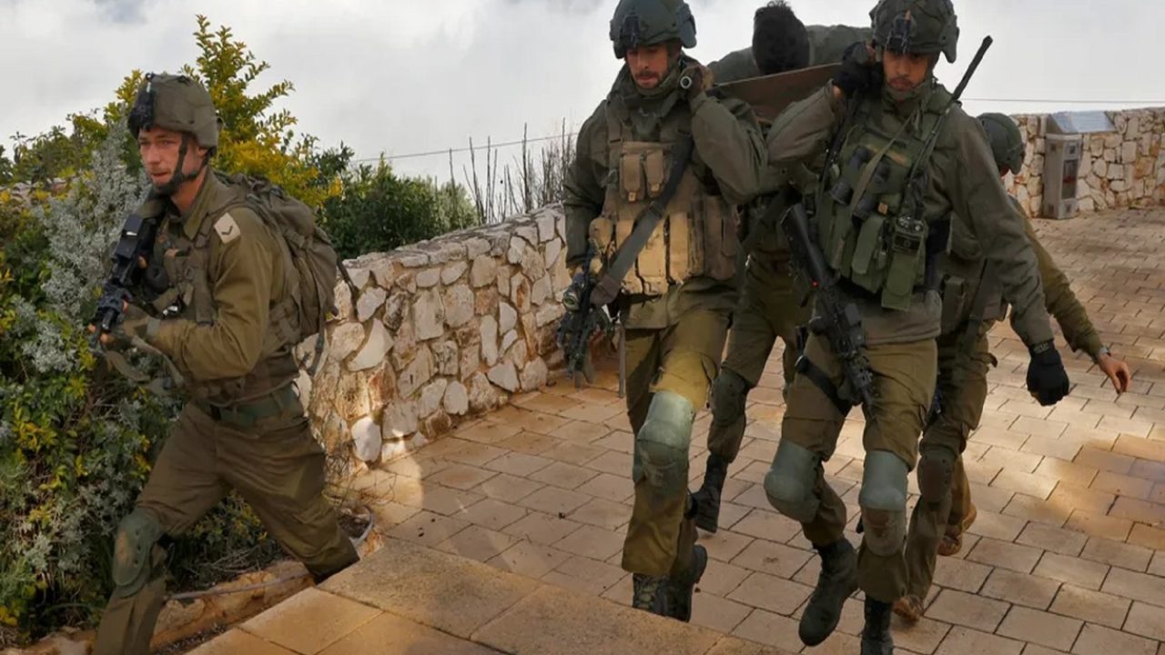 israeli army training corpse